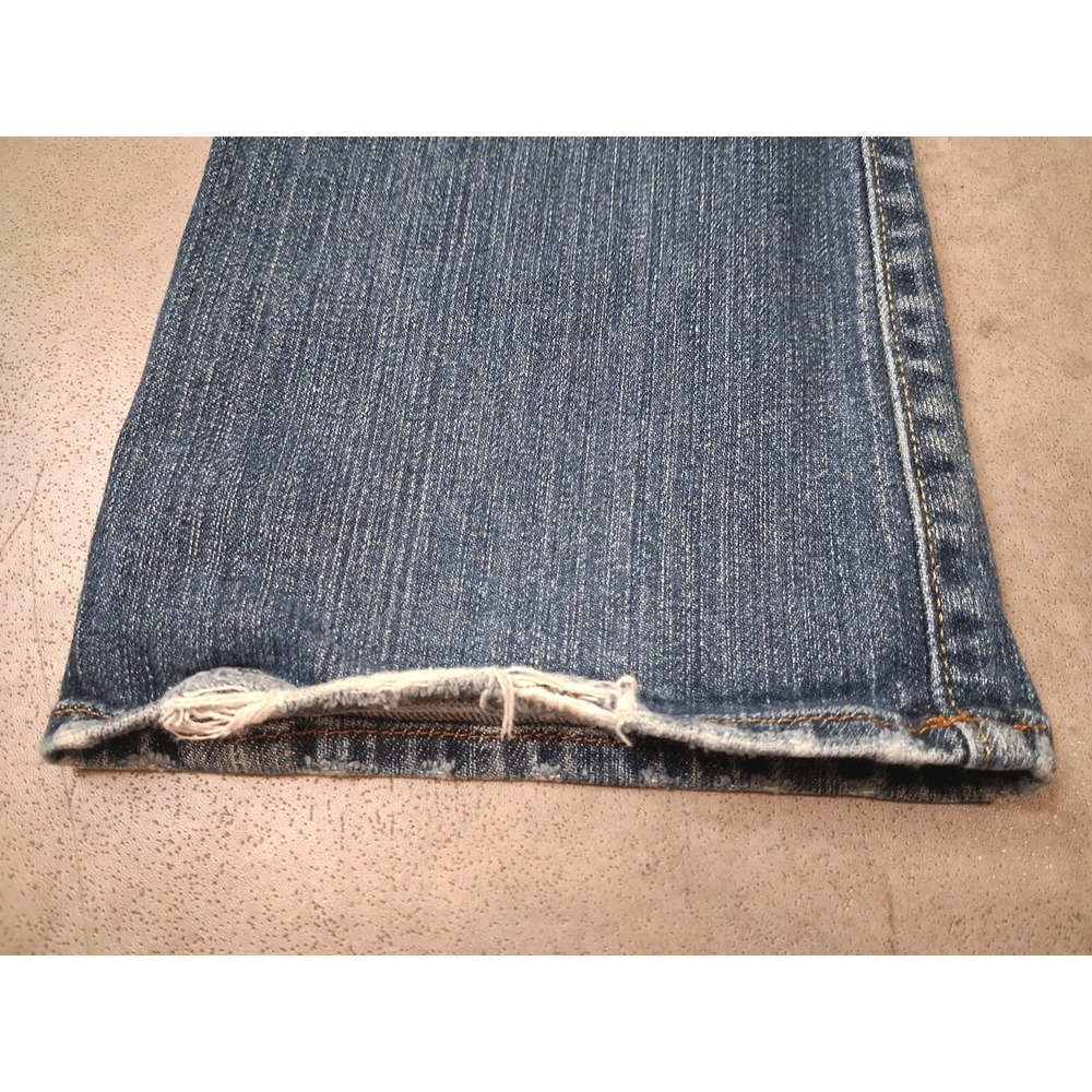 Lucky Brand Sundown Jean Size 2 Y2K Bootcut Flare Distressed - Picture 7 of 12